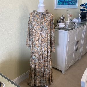 Free People Maxi Dress Medium gently worn